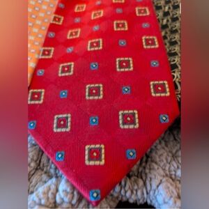 Jos.A.Bank Red Silk Tie